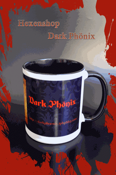 Hexenshop Dark Phönix Tasse